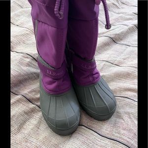 New LL Bean Size 13 Snow Boots